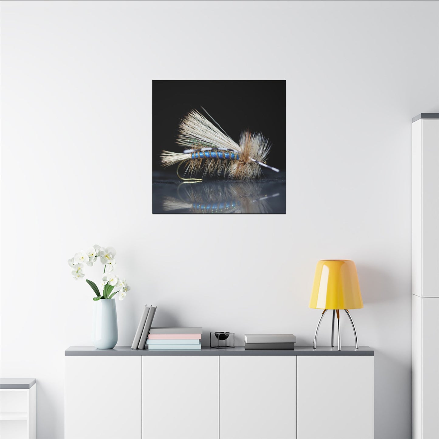 Blue Stimulator Stretched Canvas Print
