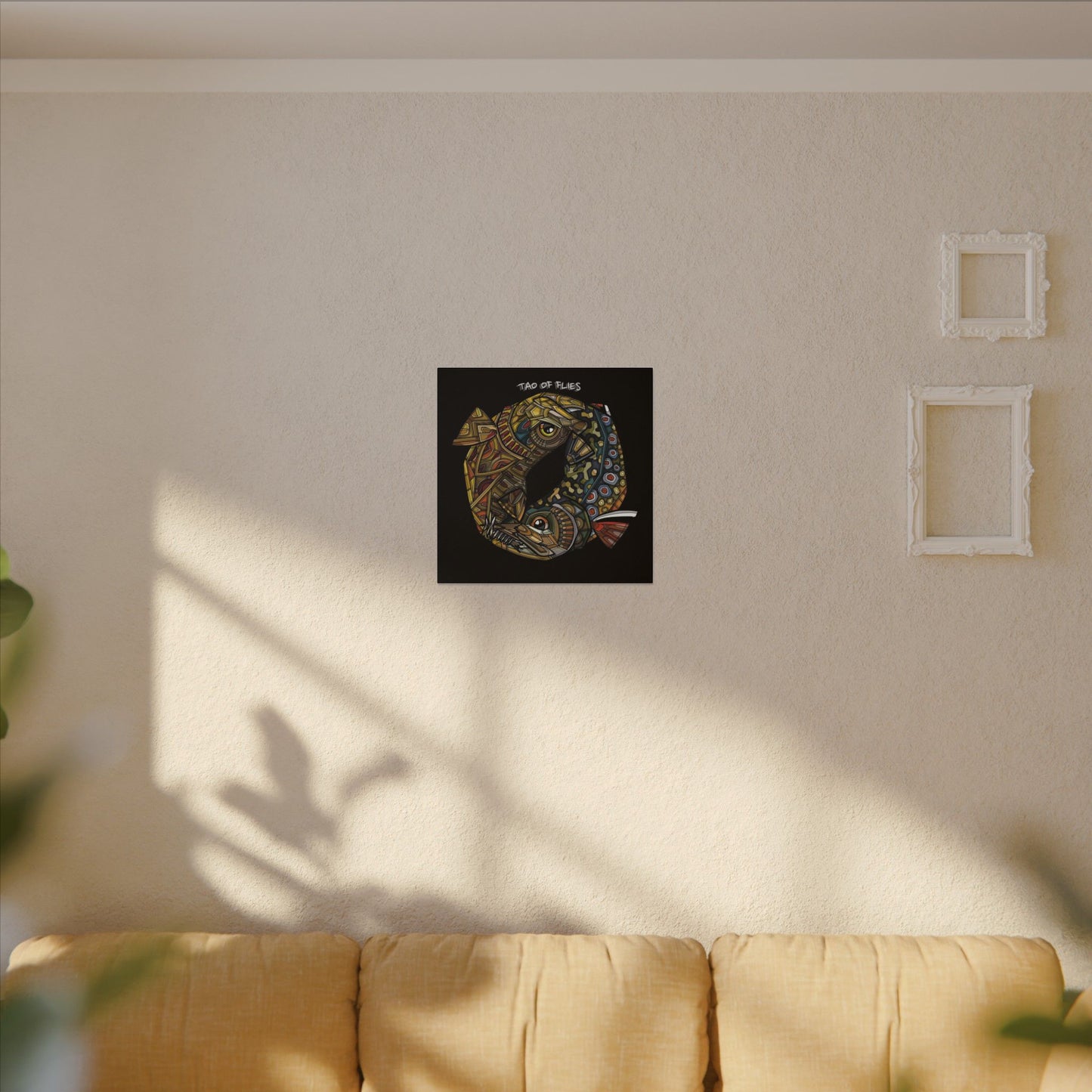 Larko Logo Stretched Canvas Print