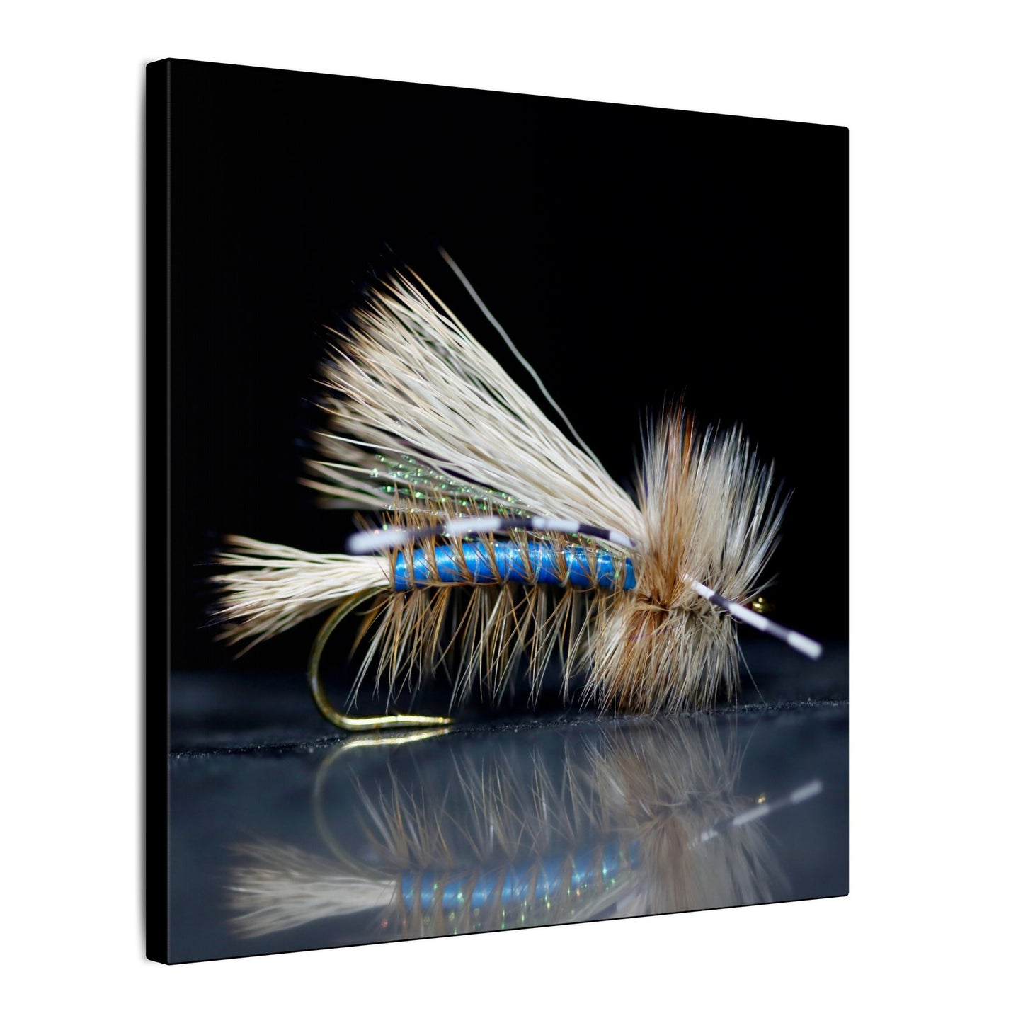 Blue Stimulator Stretched Canvas Print