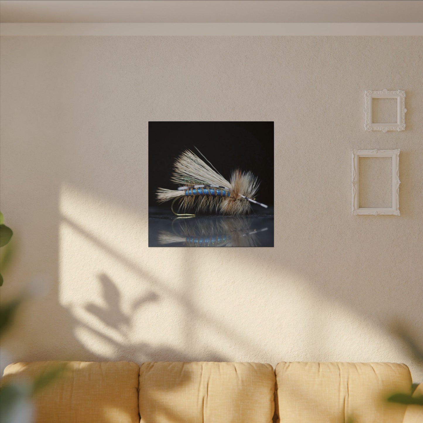 Blue Stimulator Stretched Canvas Print