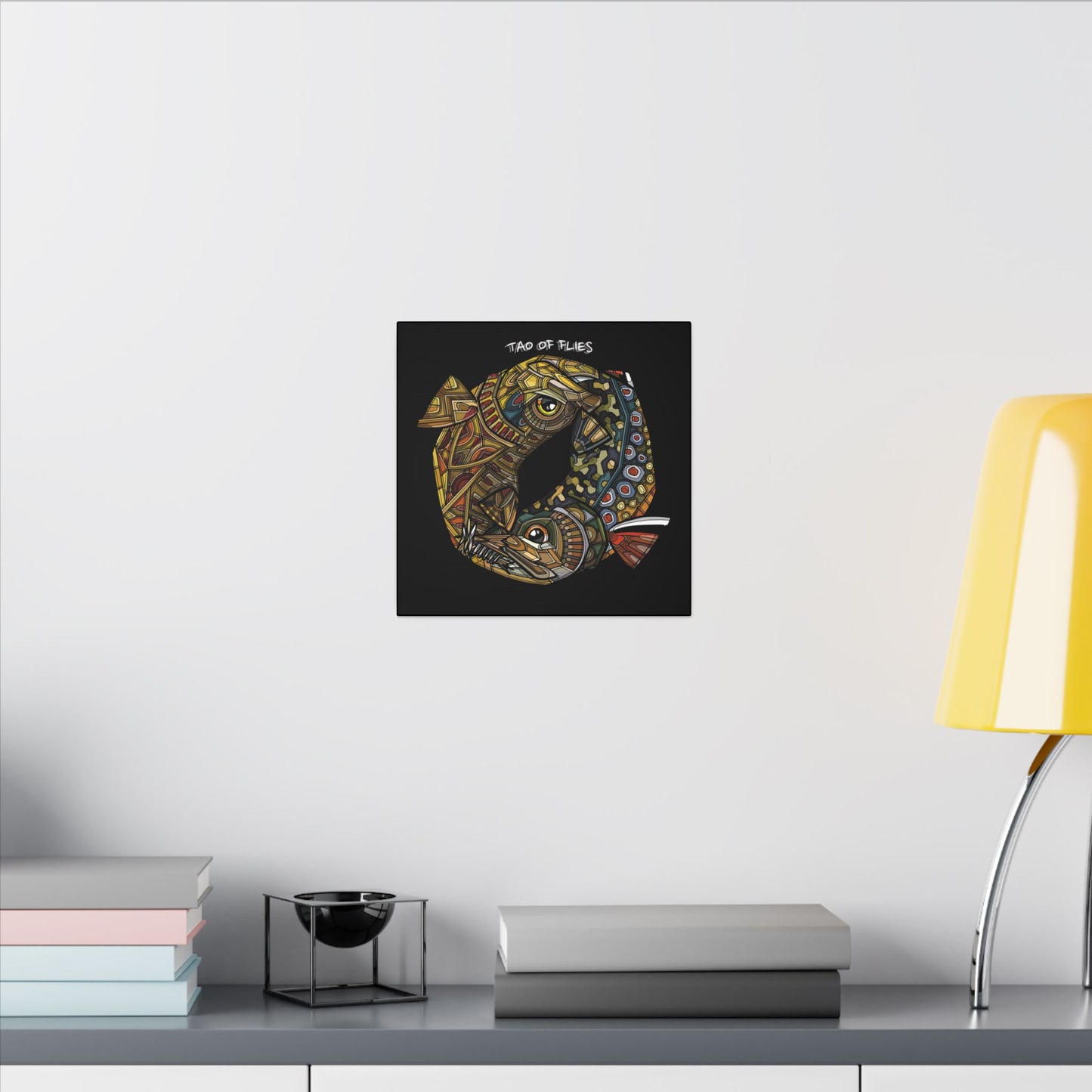 Larko Logo Stretched Canvas Print