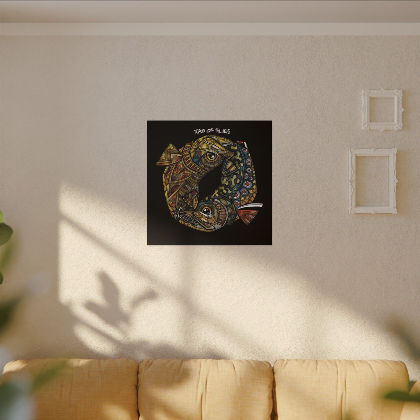Larko Logo Stretched Canvas Print