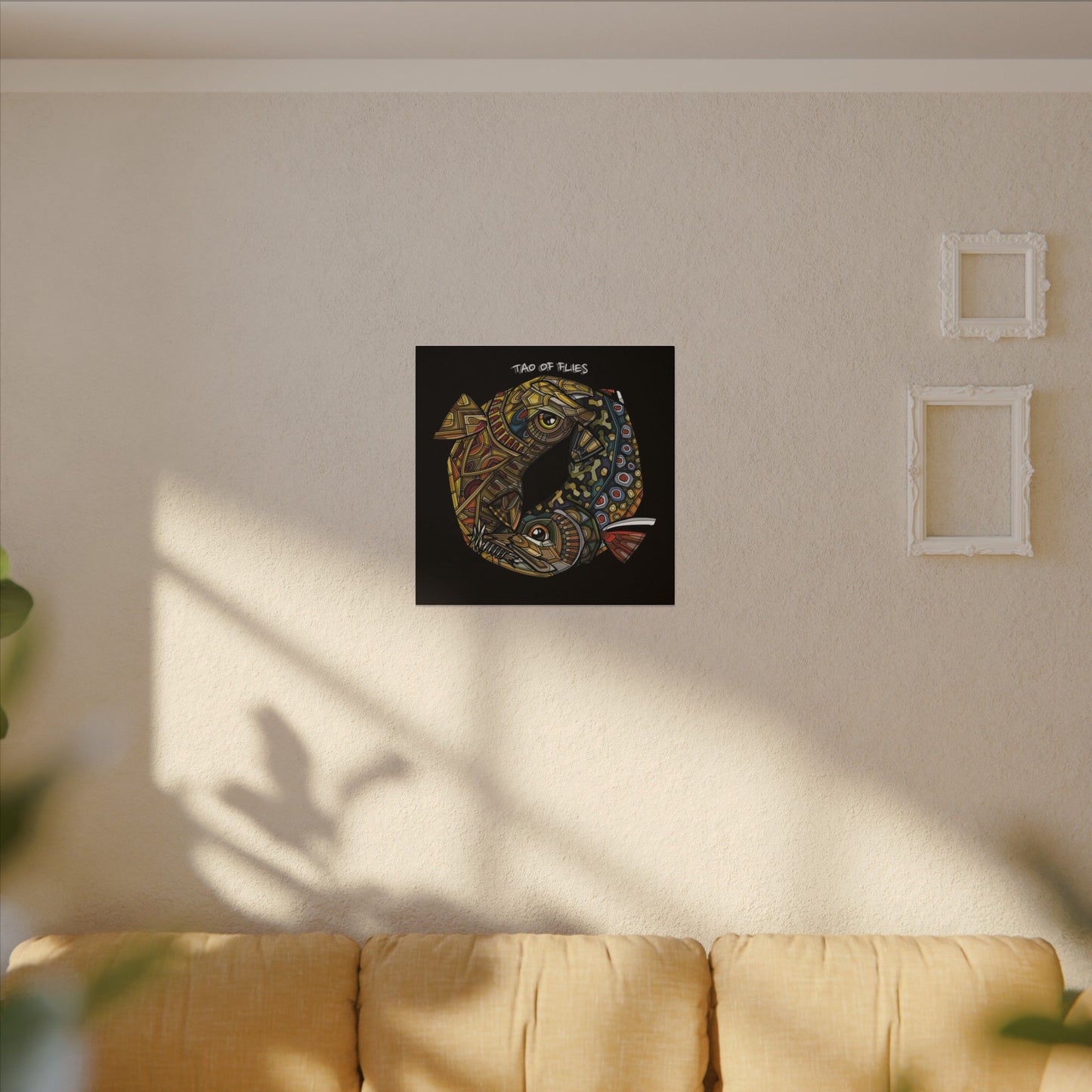 Larko Logo Stretched Canvas Print
