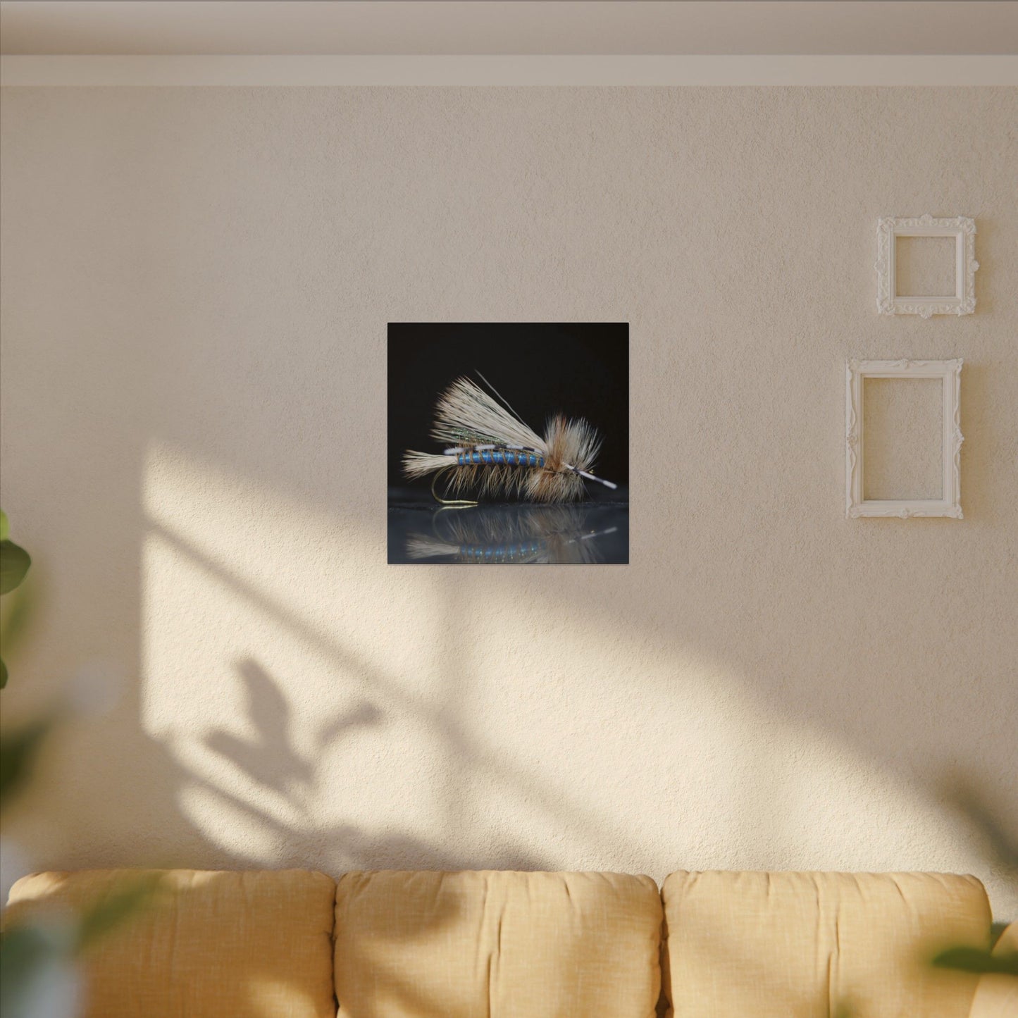 Blue Stimulator Stretched Canvas Print
