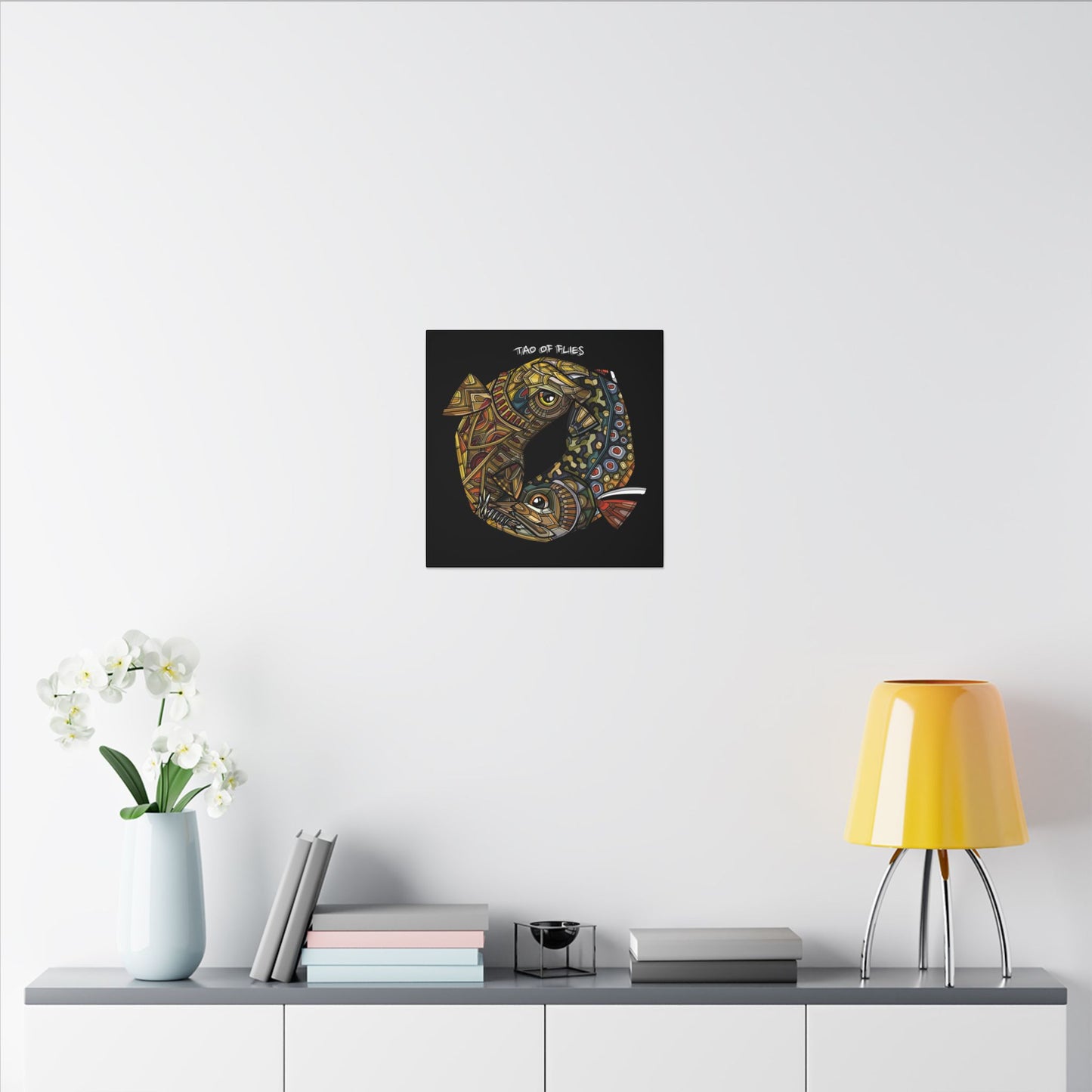 Larko Logo Stretched Canvas Print