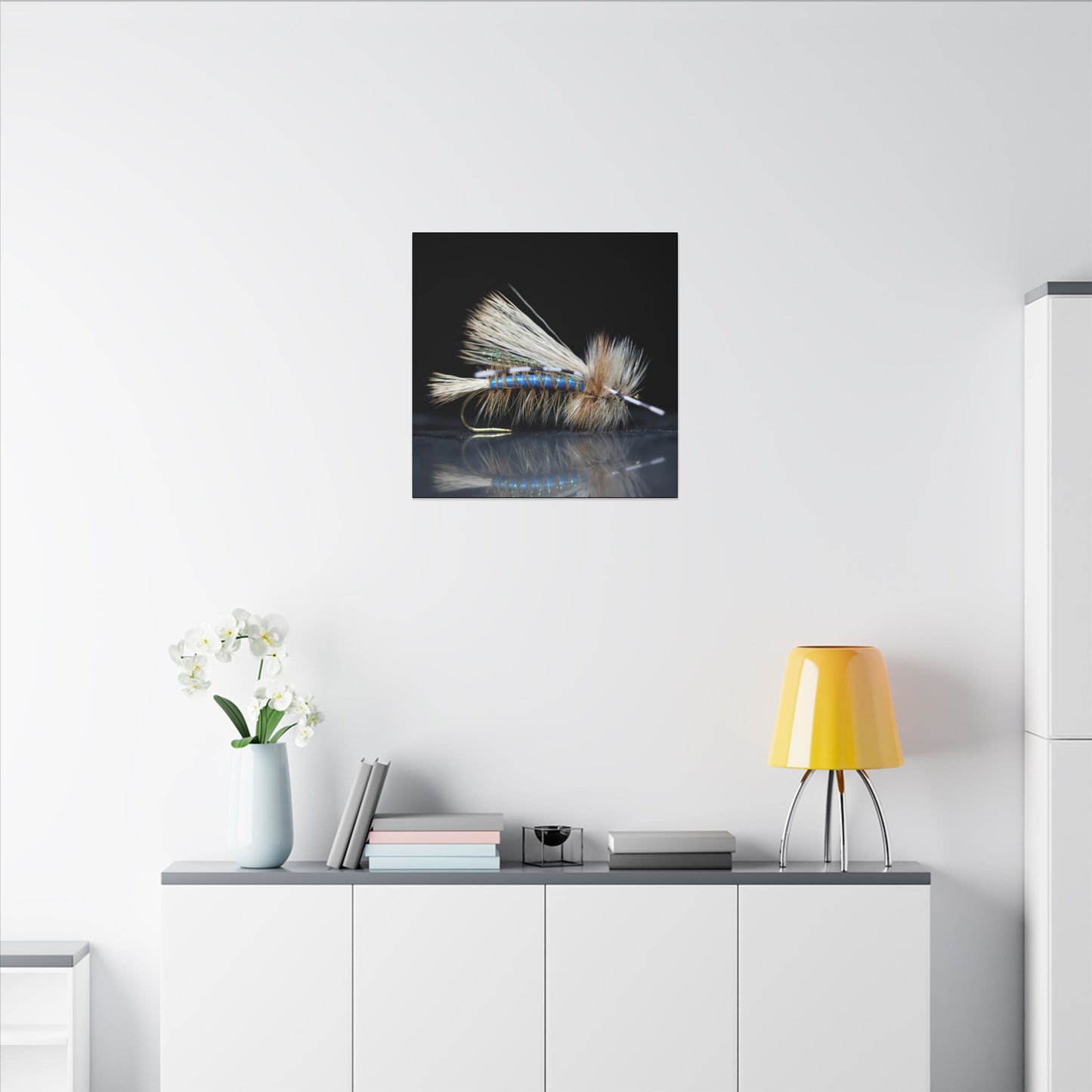Blue Stimulator Stretched Canvas Print
