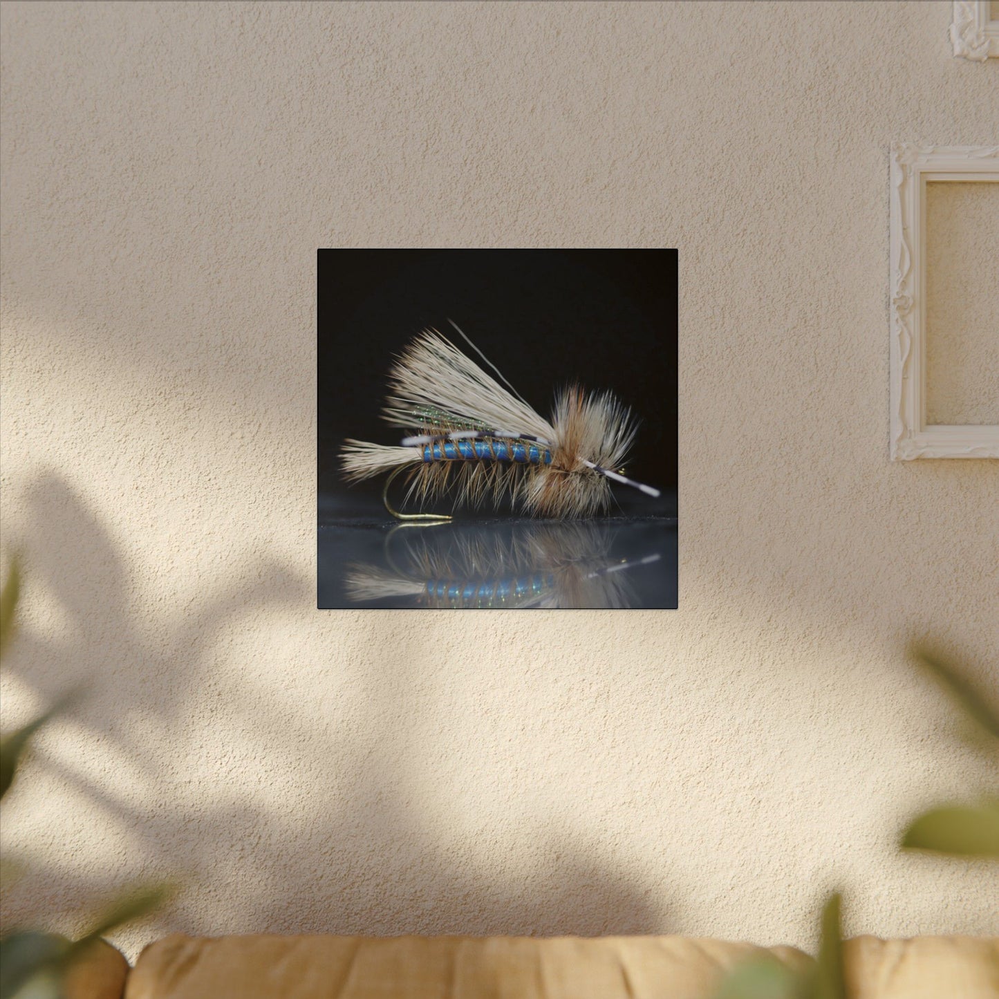 Blue Stimulator Stretched Canvas Print
