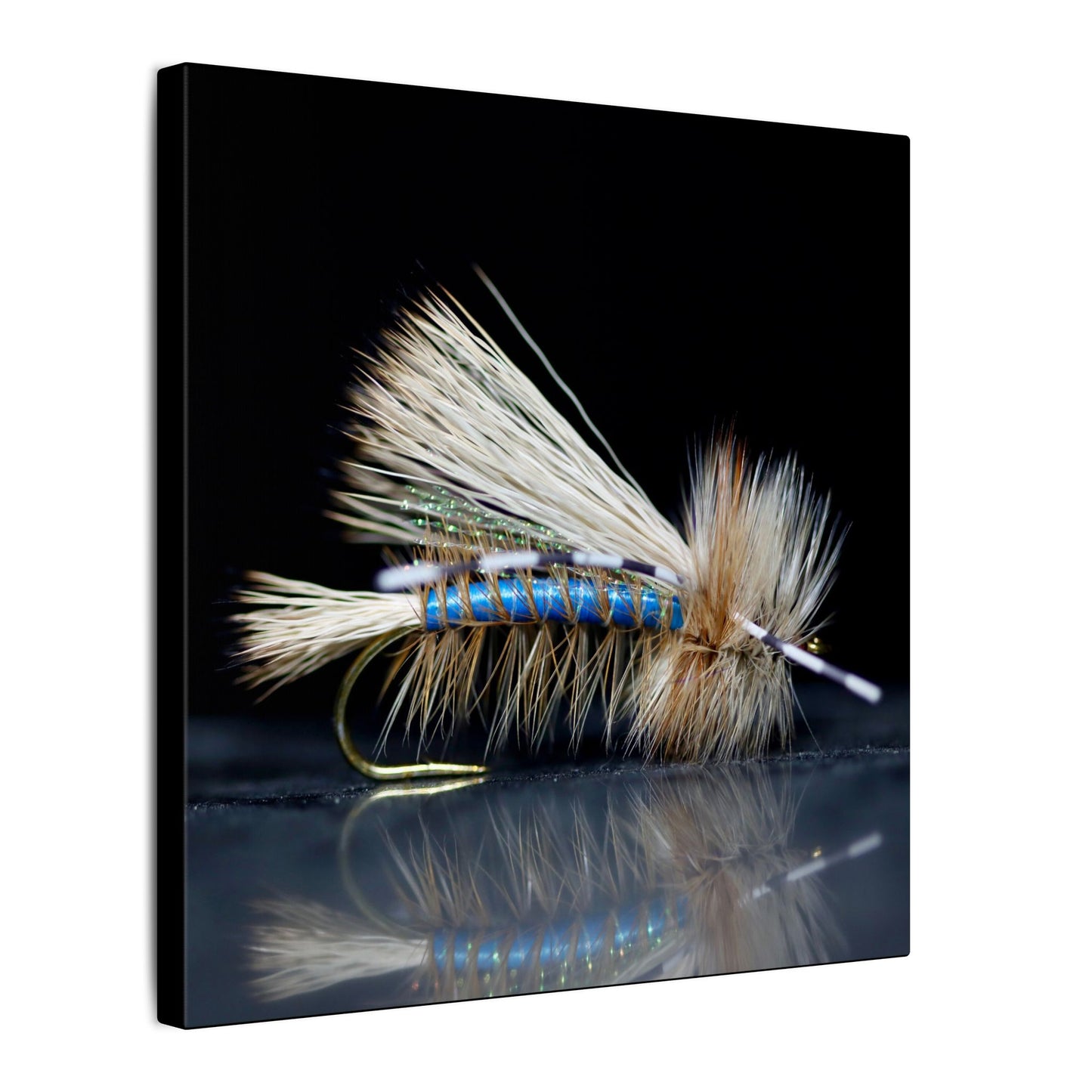 Blue Stimulator Stretched Canvas Print