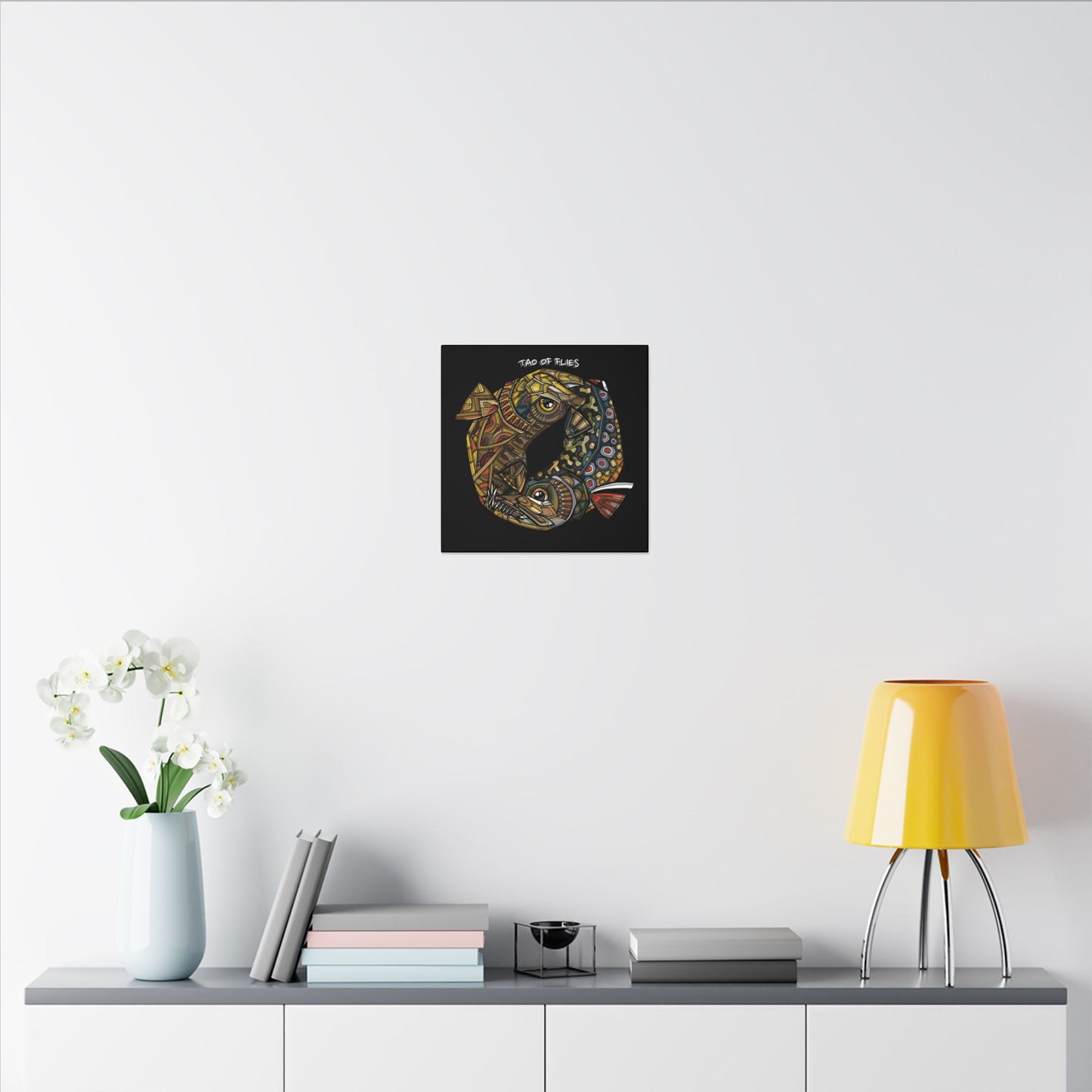 Larko Logo Stretched Canvas Print