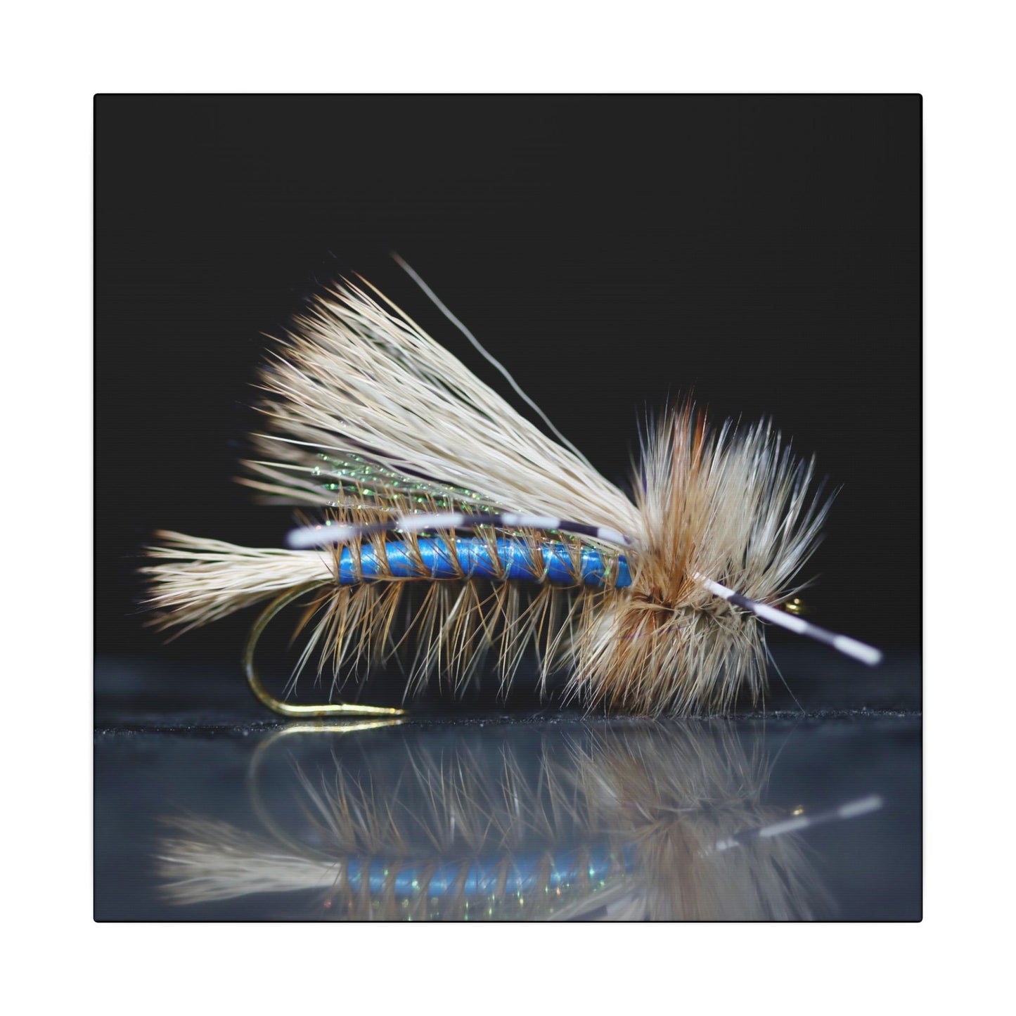 Blue Stimulator Stretched Canvas Print