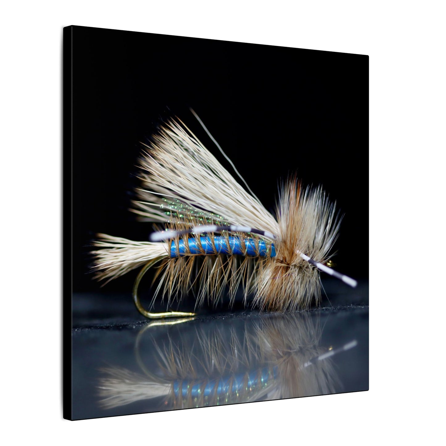 Blue Stimulator Stretched Canvas Print