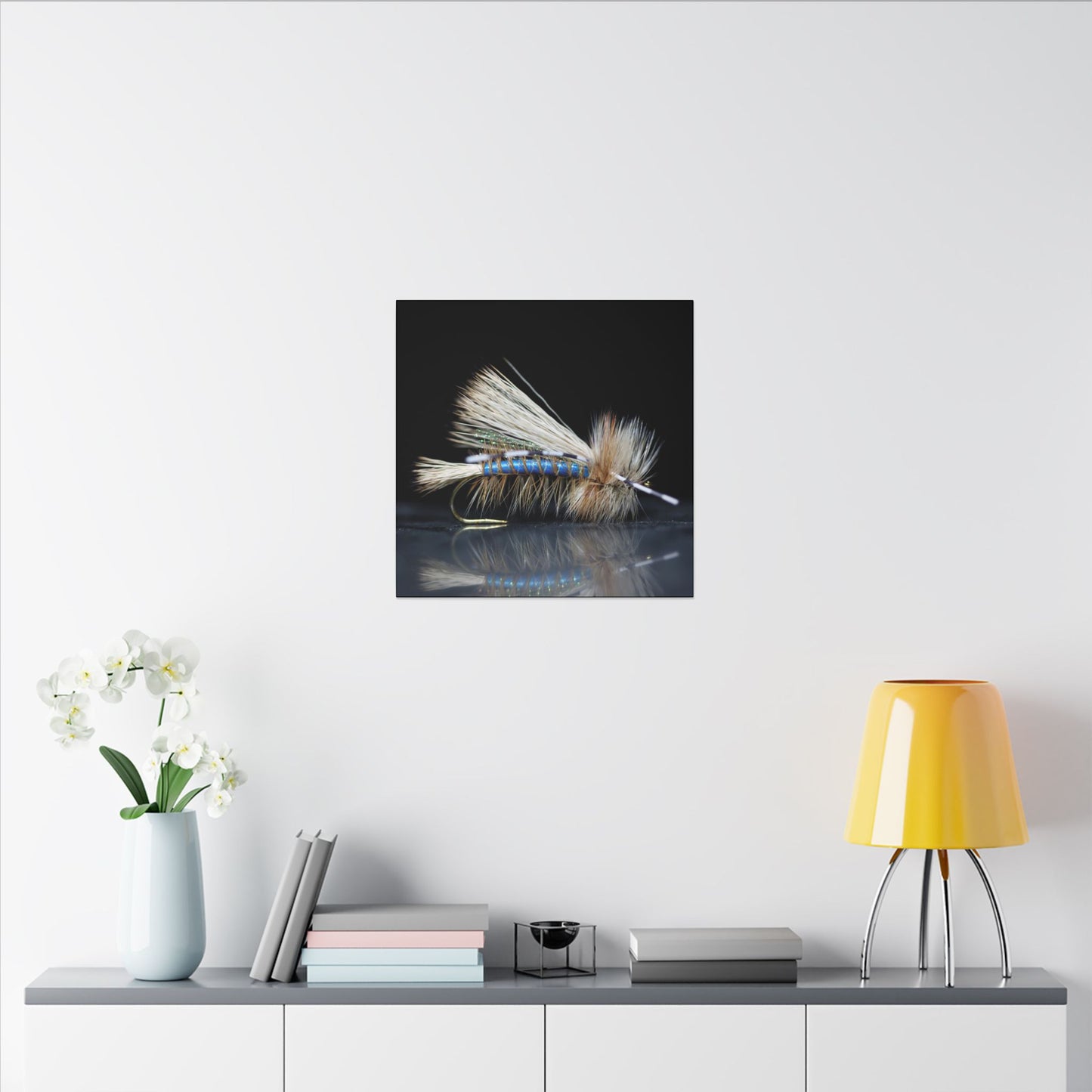 Blue Stimulator Stretched Canvas Print