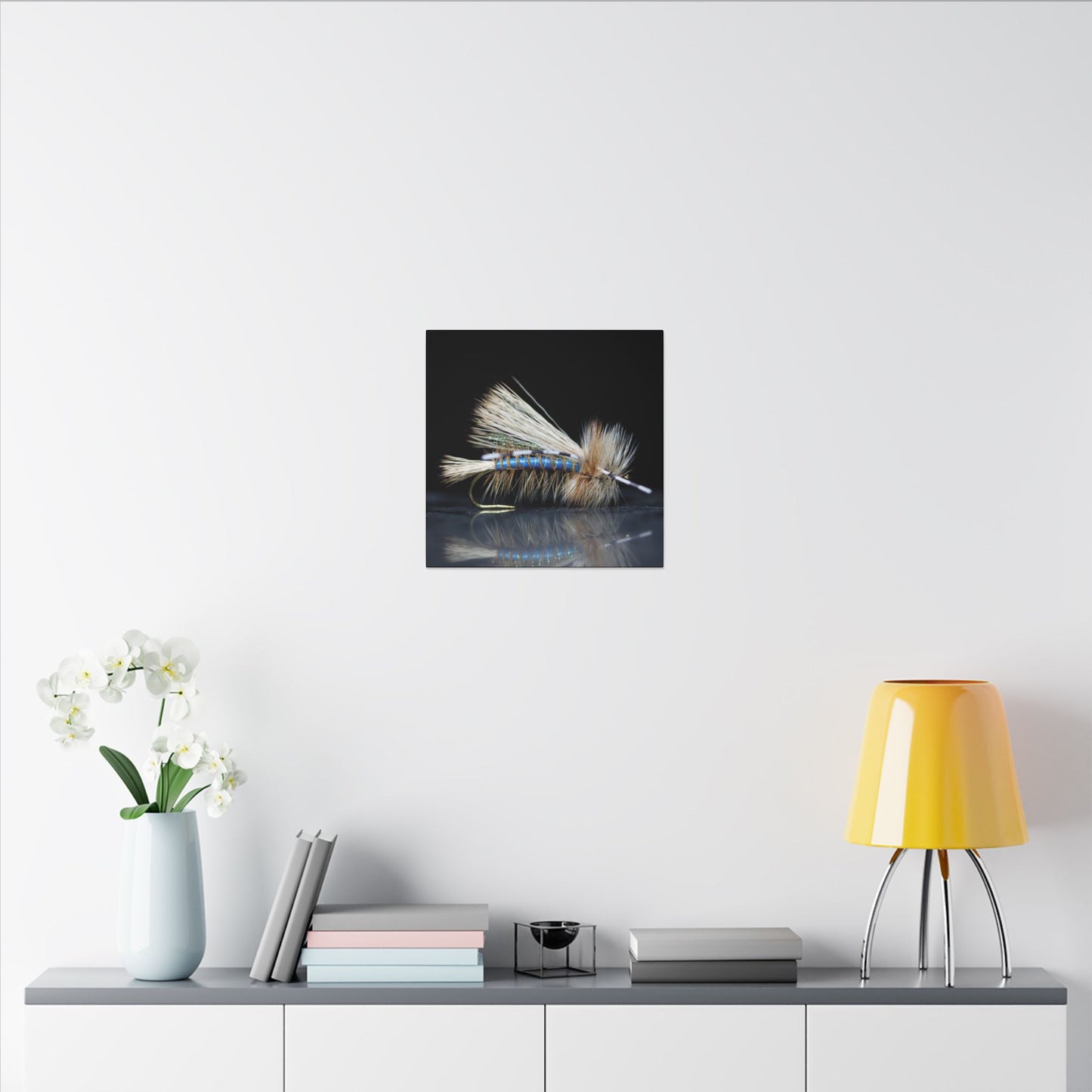 Blue Stimulator Stretched Canvas Print