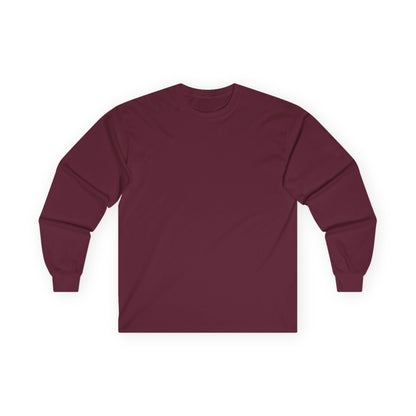 Unisex Long Sleeve Back Logo Tee