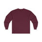 Unisex Long Sleeve Back Logo Tee