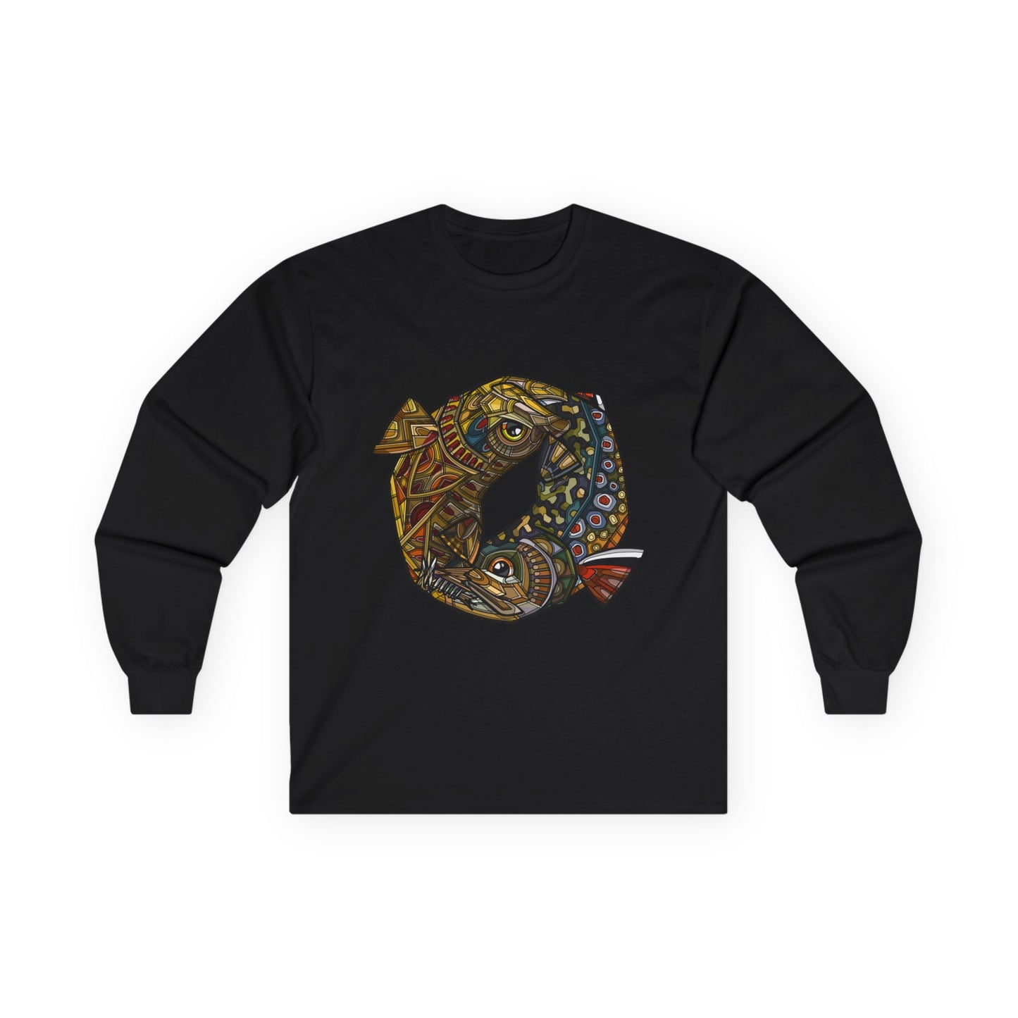 Unisex Long Sleeve Front Logo Tee