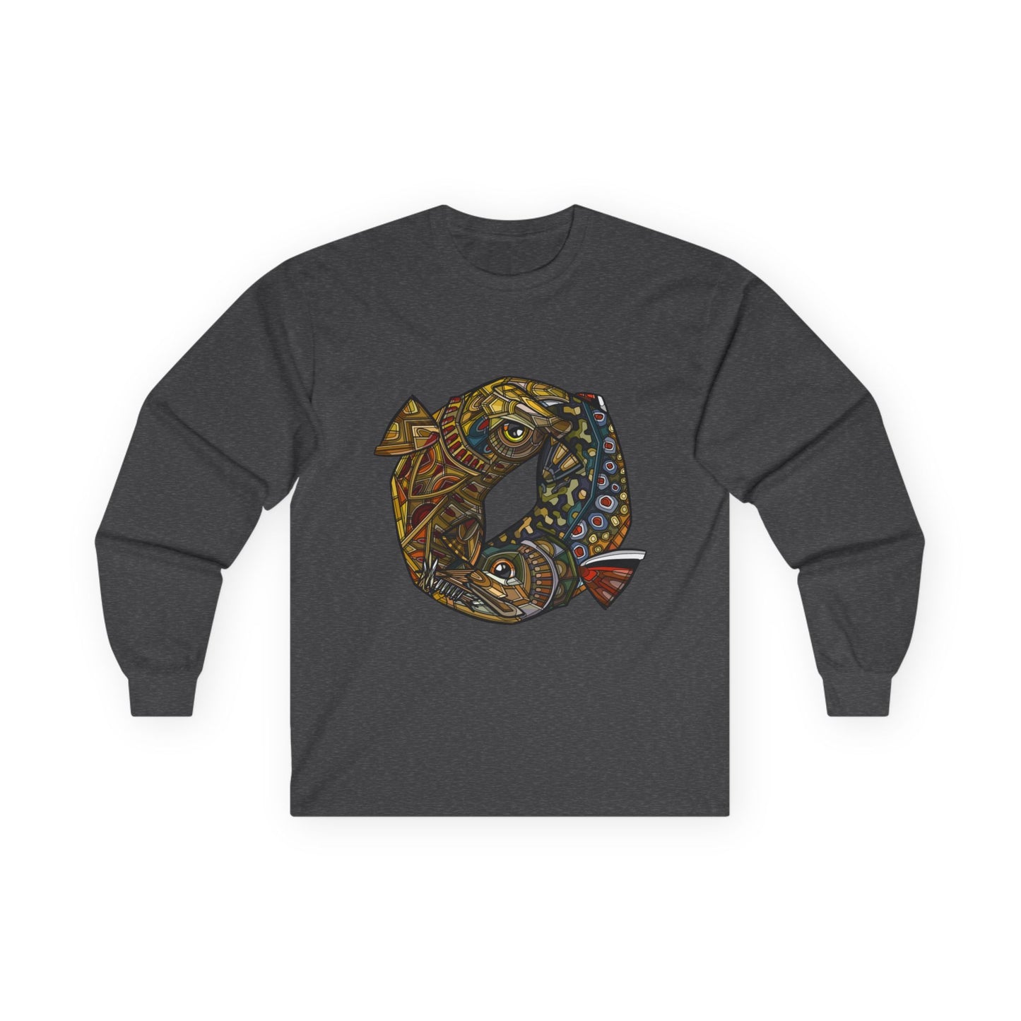 Unisex Long Sleeve Front Logo Tee