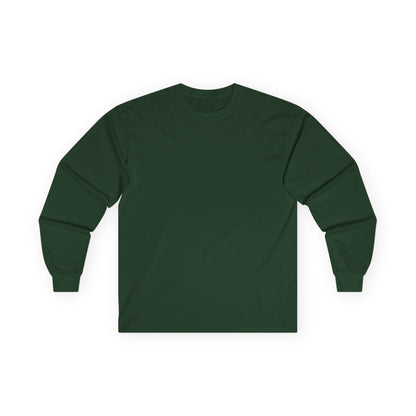 Unisex Long Sleeve Back Logo Tee