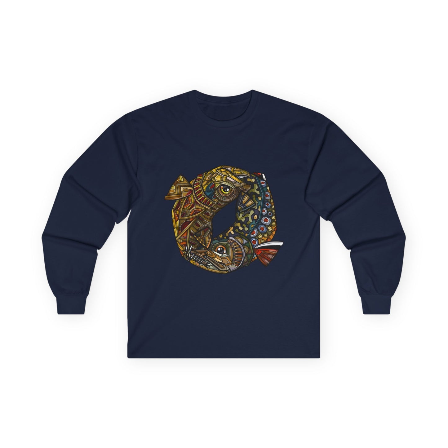 Unisex Long Sleeve Front Logo Tee