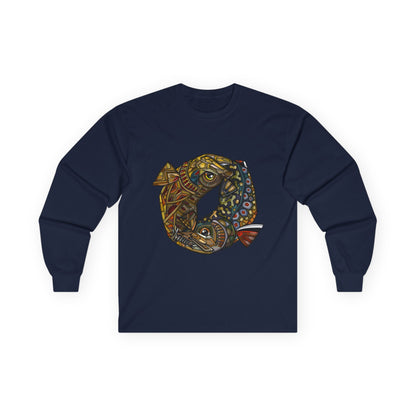Unisex Long Sleeve Front Logo Tee