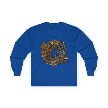 Unisex Long Sleeve Front Logo Tee
