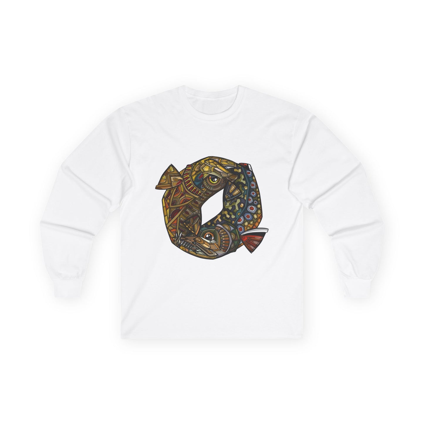 Unisex Long Sleeve Front Logo Tee