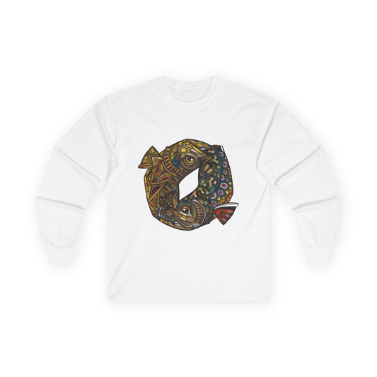 Unisex Long Sleeve Front Logo Tee