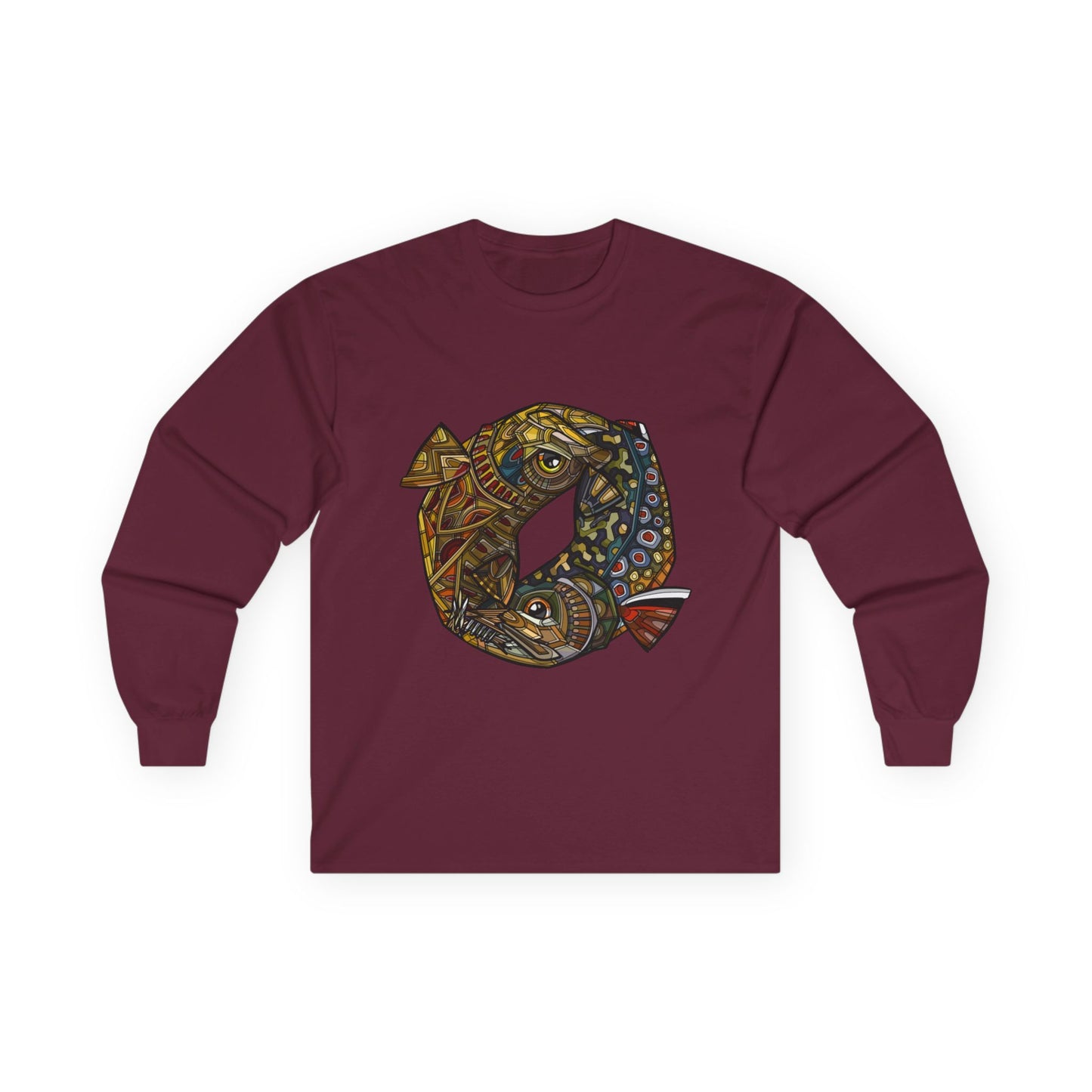Unisex Long Sleeve Front Logo Tee