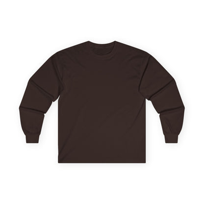 Unisex Long Sleeve Back Logo Tee