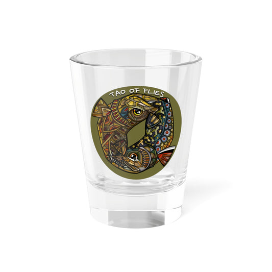 Tao of Flies Shot Glass