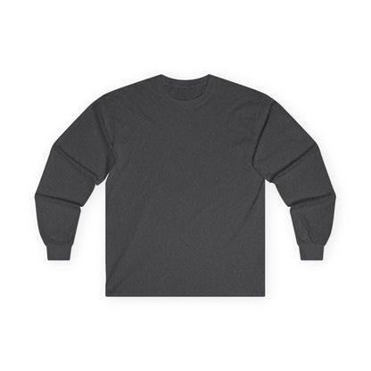 Unisex Long Sleeve Back Logo Tee