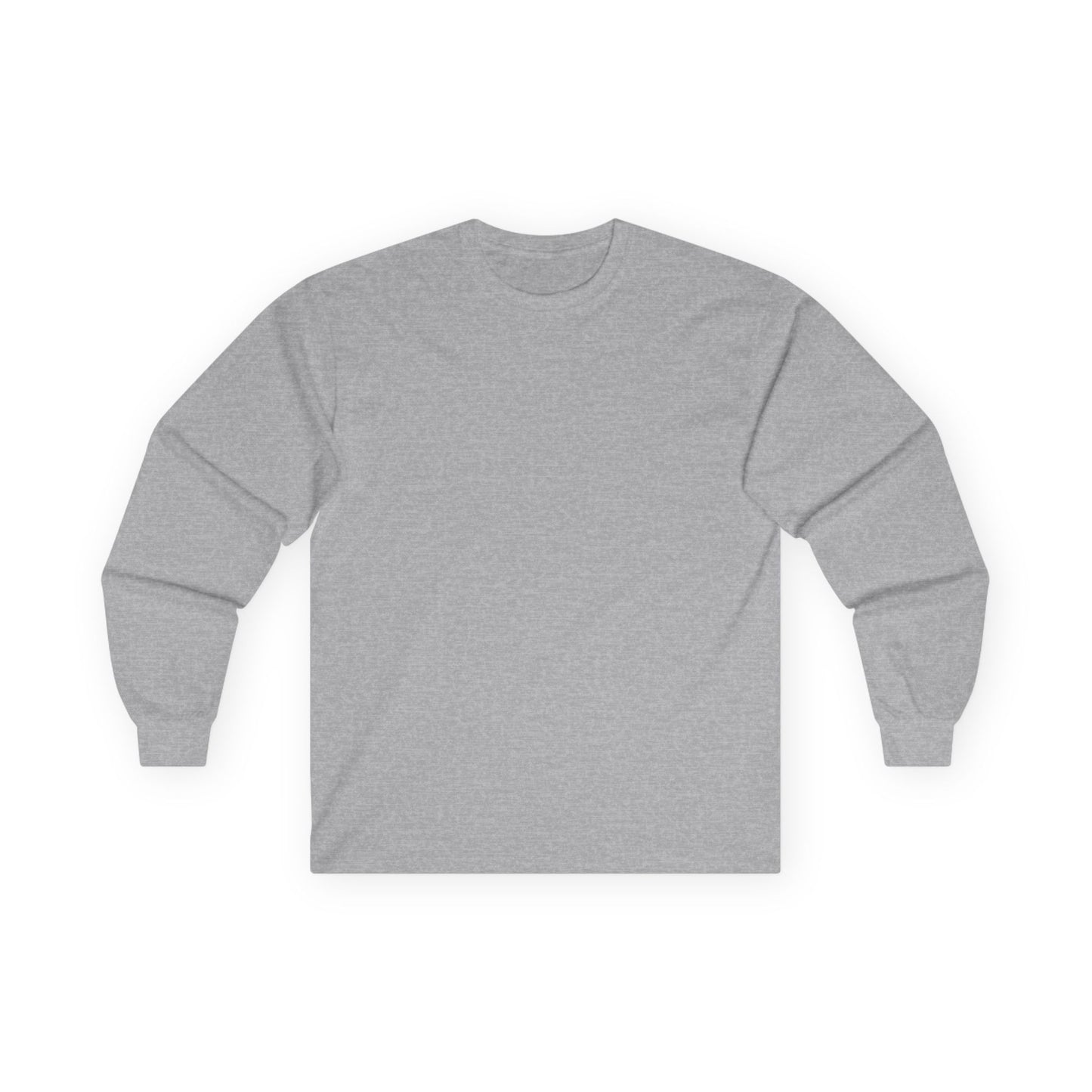 Unisex Long Sleeve Back Logo Tee