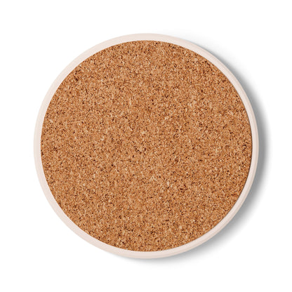 Tao of Flies Ceramic Coaster