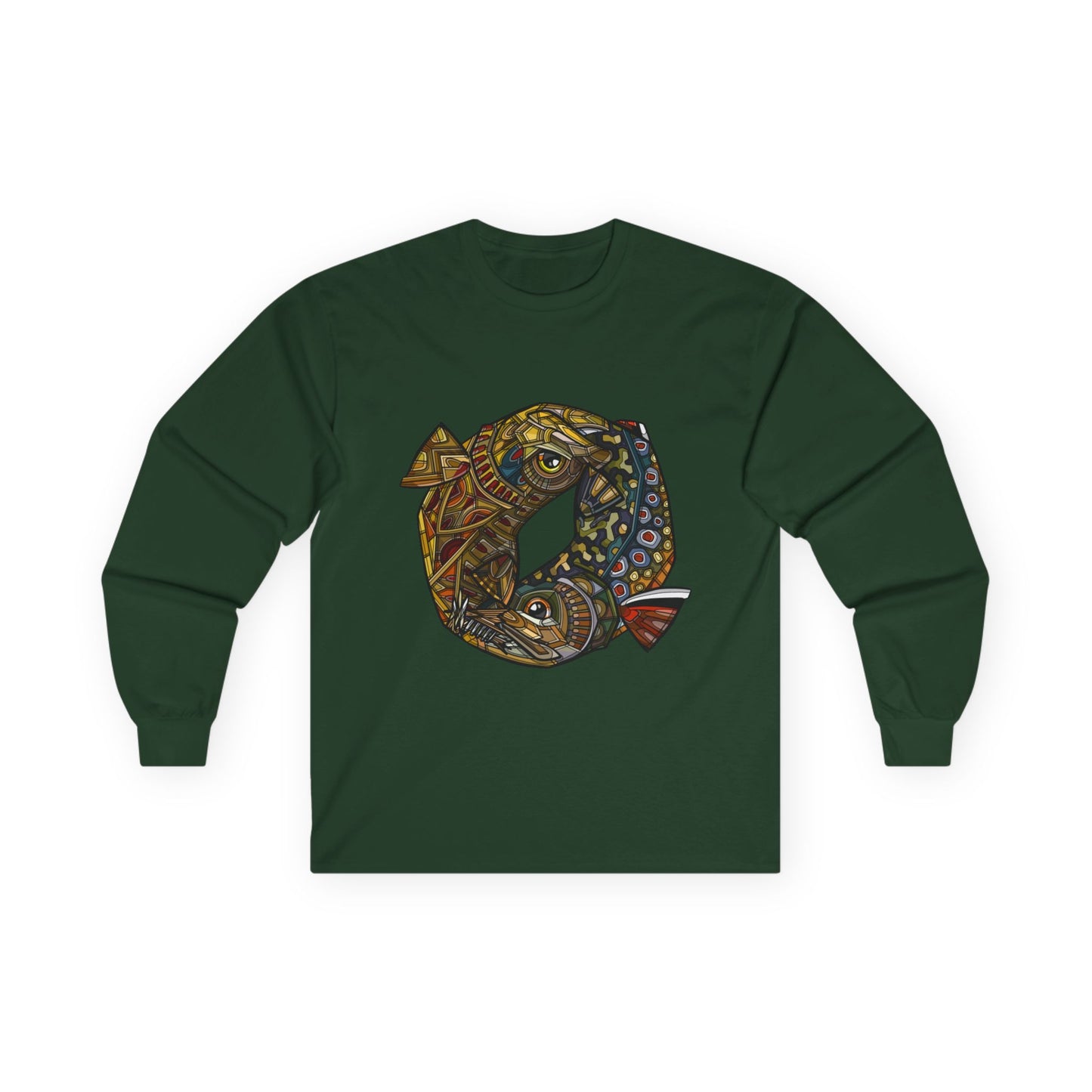 Unisex Long Sleeve Front Logo Tee
