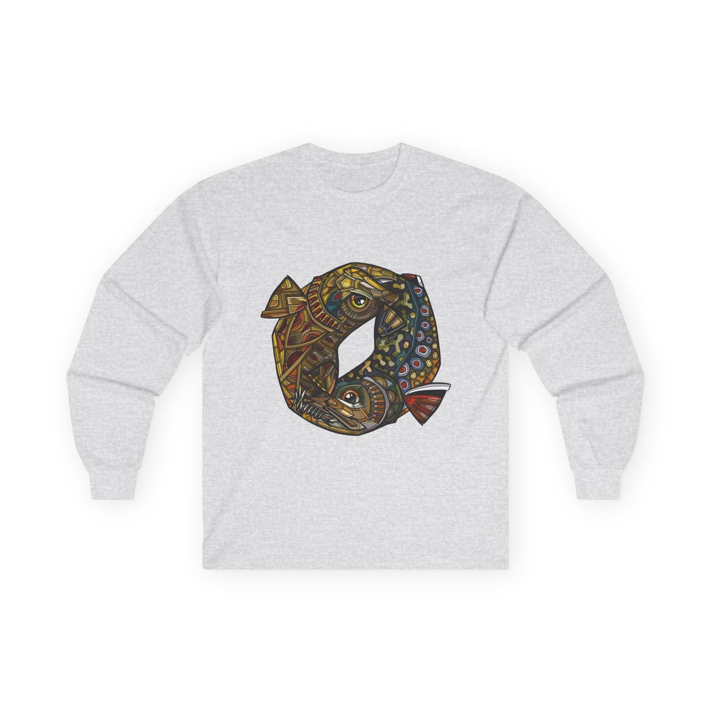 Unisex Long Sleeve Front Logo Tee