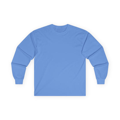 Unisex Long Sleeve Back Logo Tee