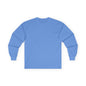 Unisex Long Sleeve Back Logo Tee