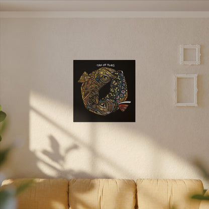 Larko Logo Stretched Canvas Print