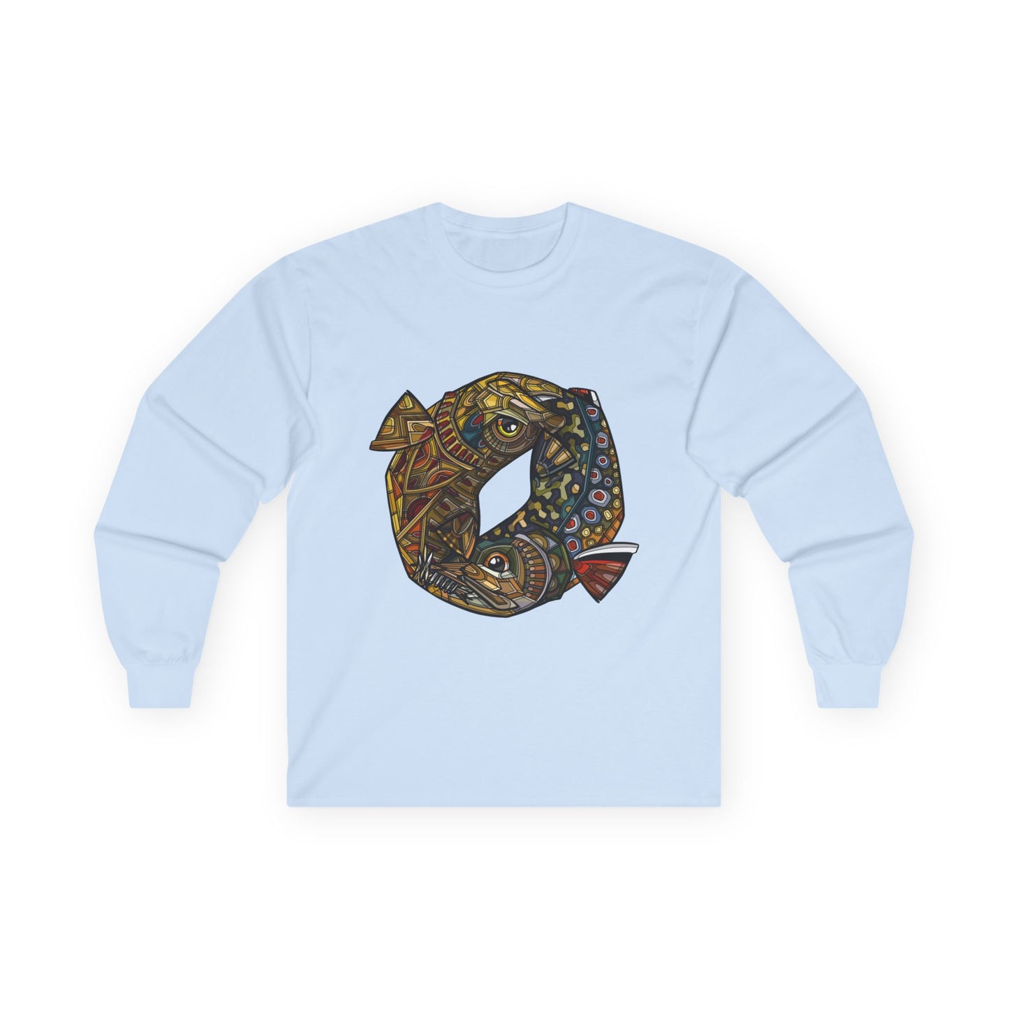 Unisex Long Sleeve Front Logo Tee