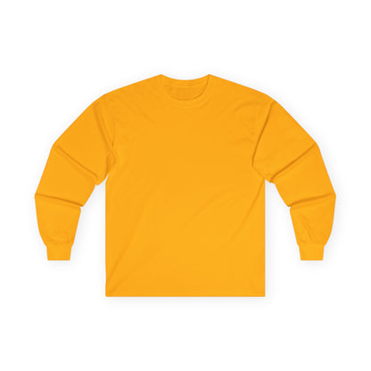 Unisex Long Sleeve Back Logo Tee