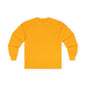 Unisex Long Sleeve Back Logo Tee