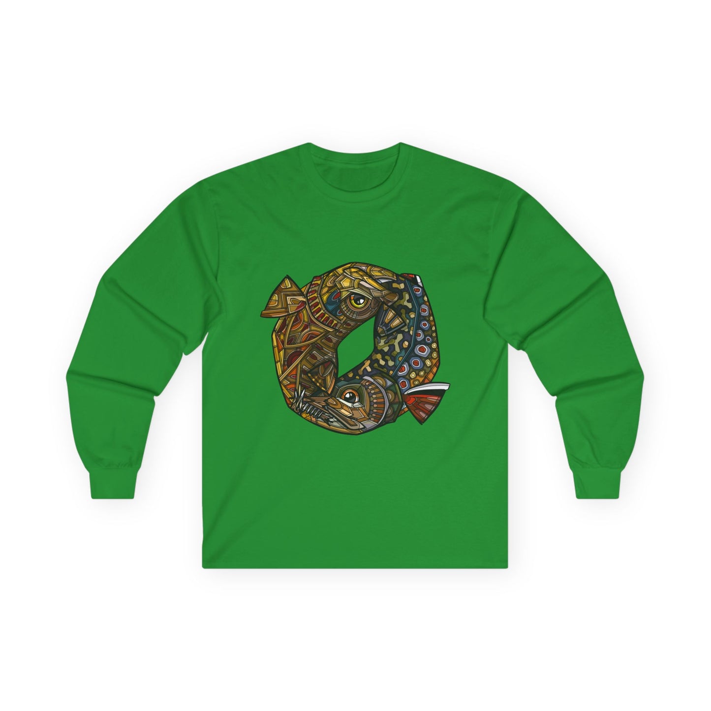 Unisex Long Sleeve Front Logo Tee