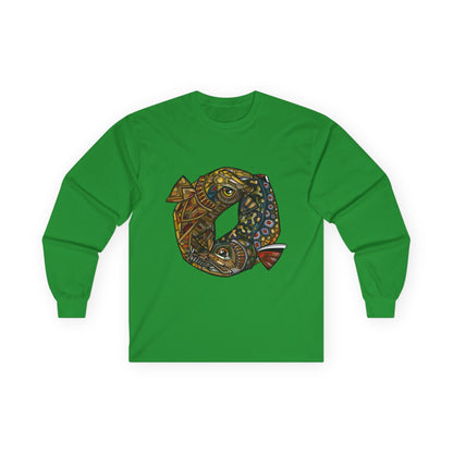 Unisex Long Sleeve Front Logo Tee
