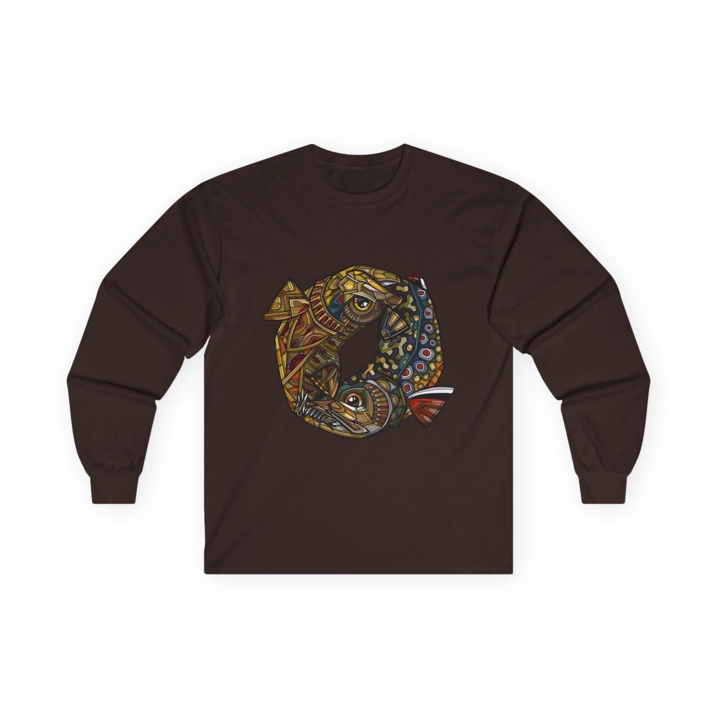 Unisex Long Sleeve Front Logo Tee