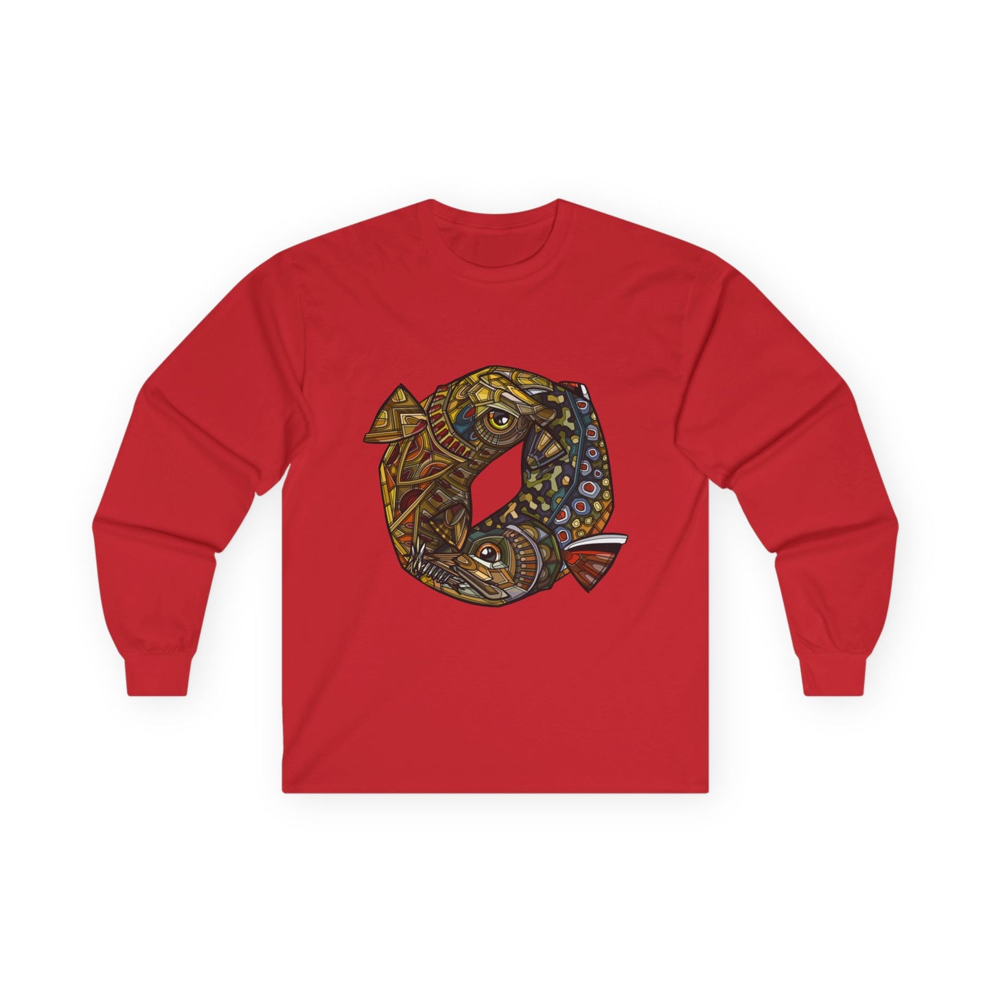 Unisex Long Sleeve Front Logo Tee