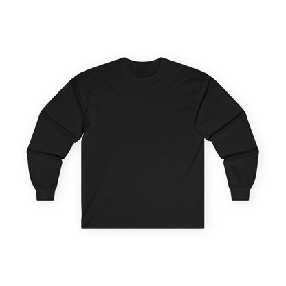 Unisex Long Sleeve Back Logo Tee