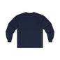 Unisex Long Sleeve Back Logo Tee