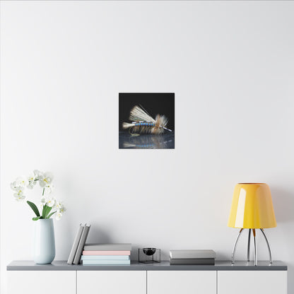 Blue Stimulator Stretched Canvas Print