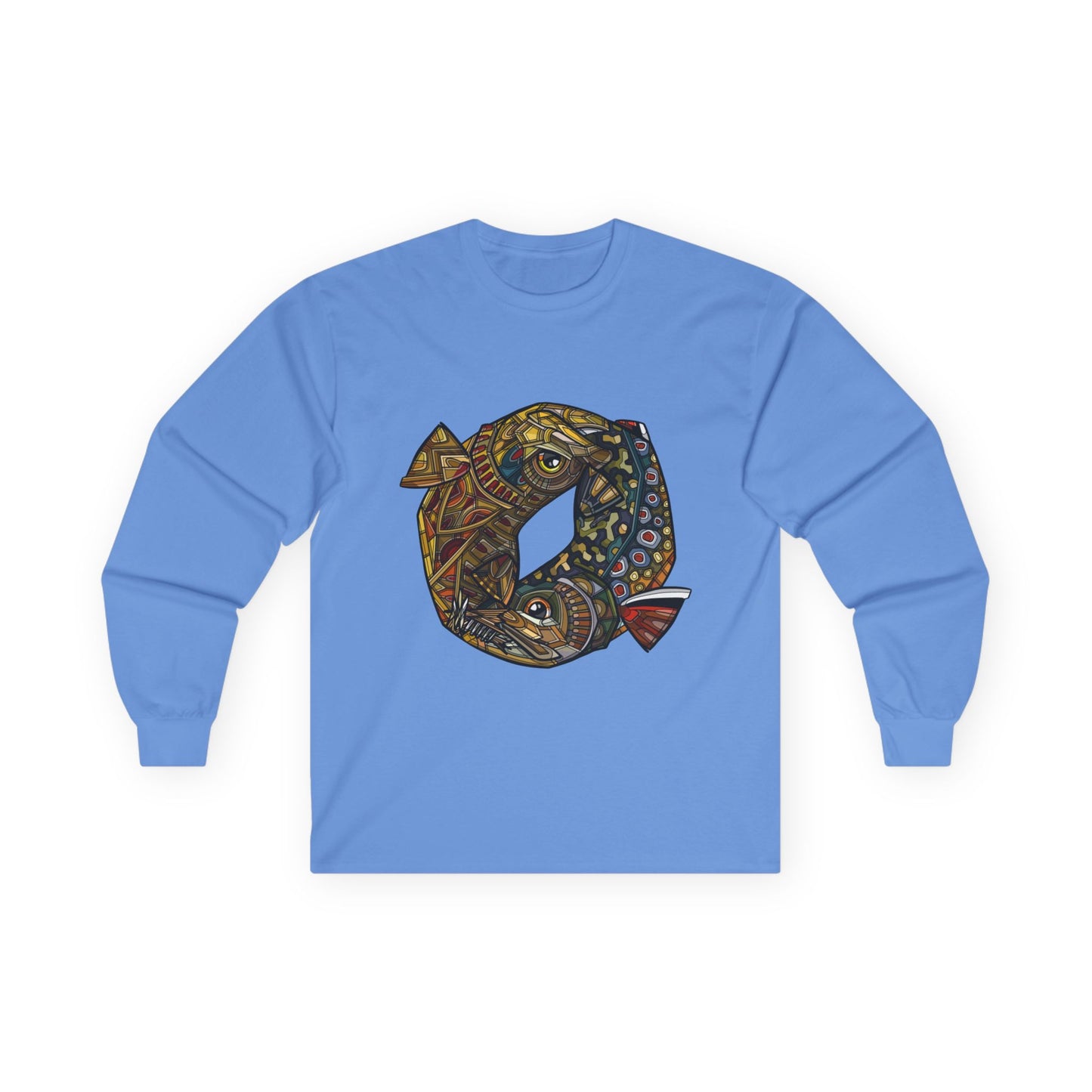 Unisex Long Sleeve Front Logo Tee