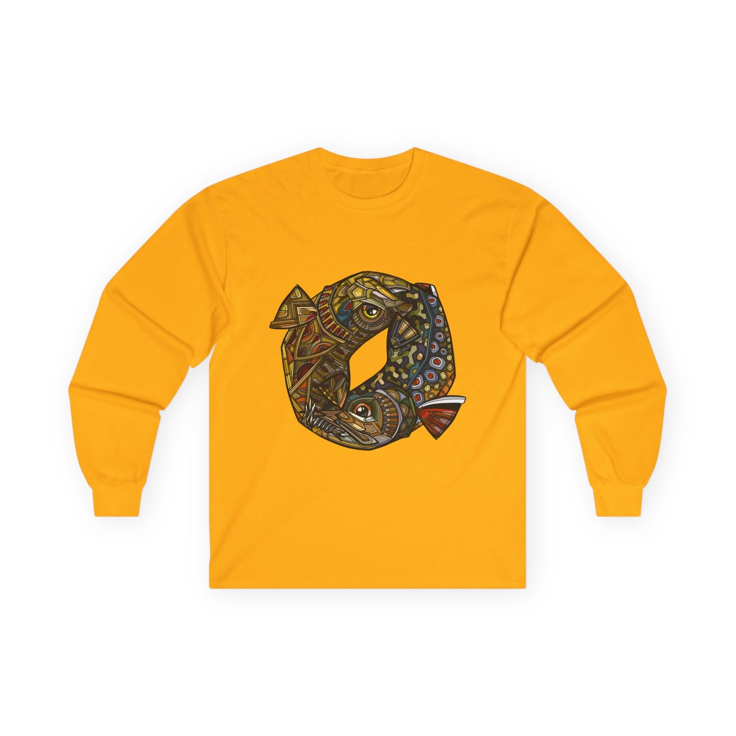 Unisex Long Sleeve Front Logo Tee